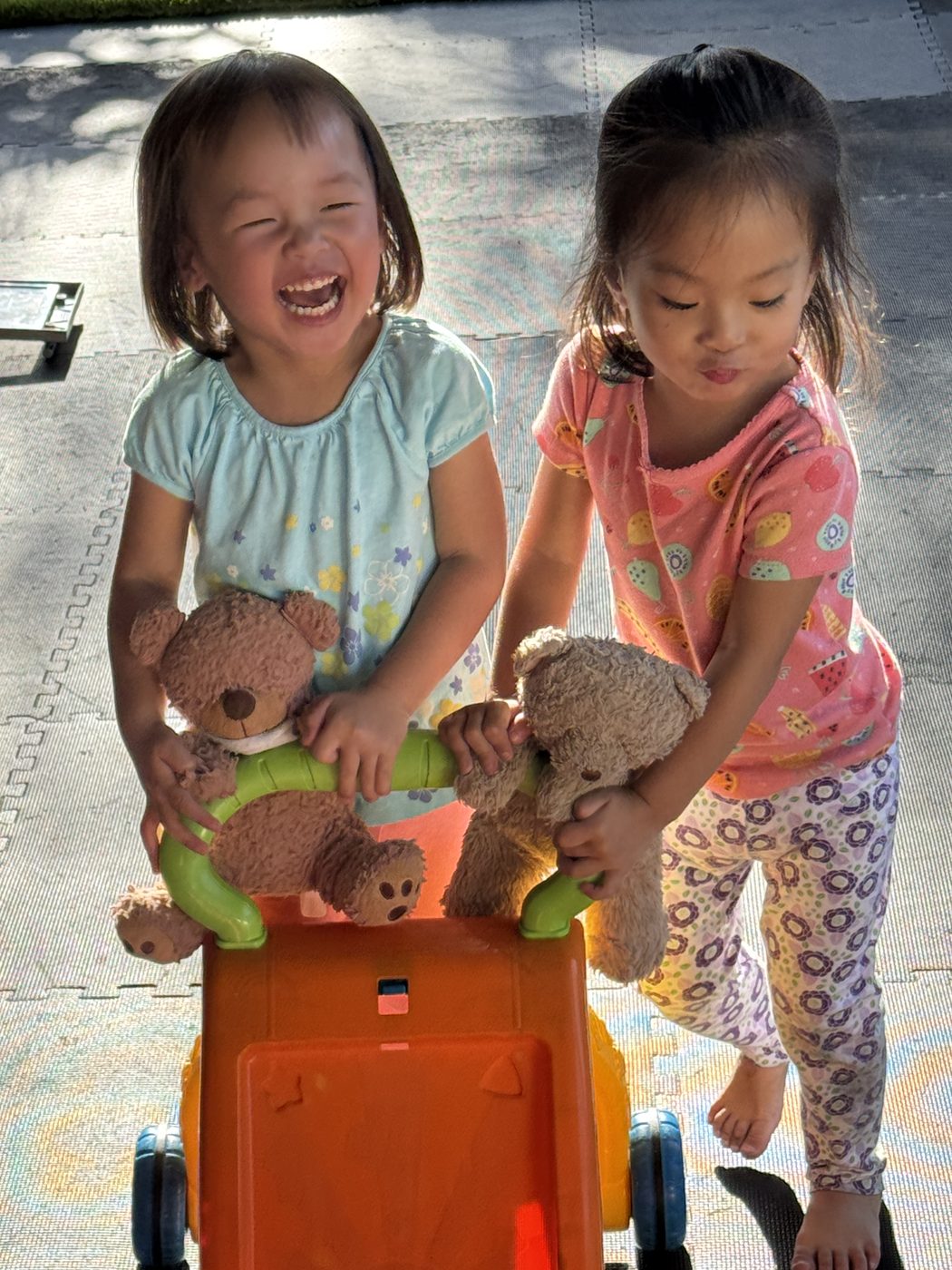 Children playing at Little Lion Daycare